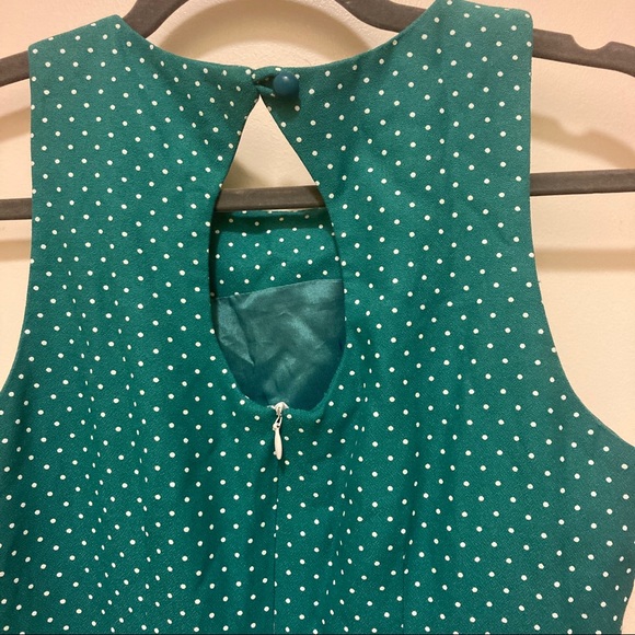 Vintage retro polka dot dress - Picture 3 of 4